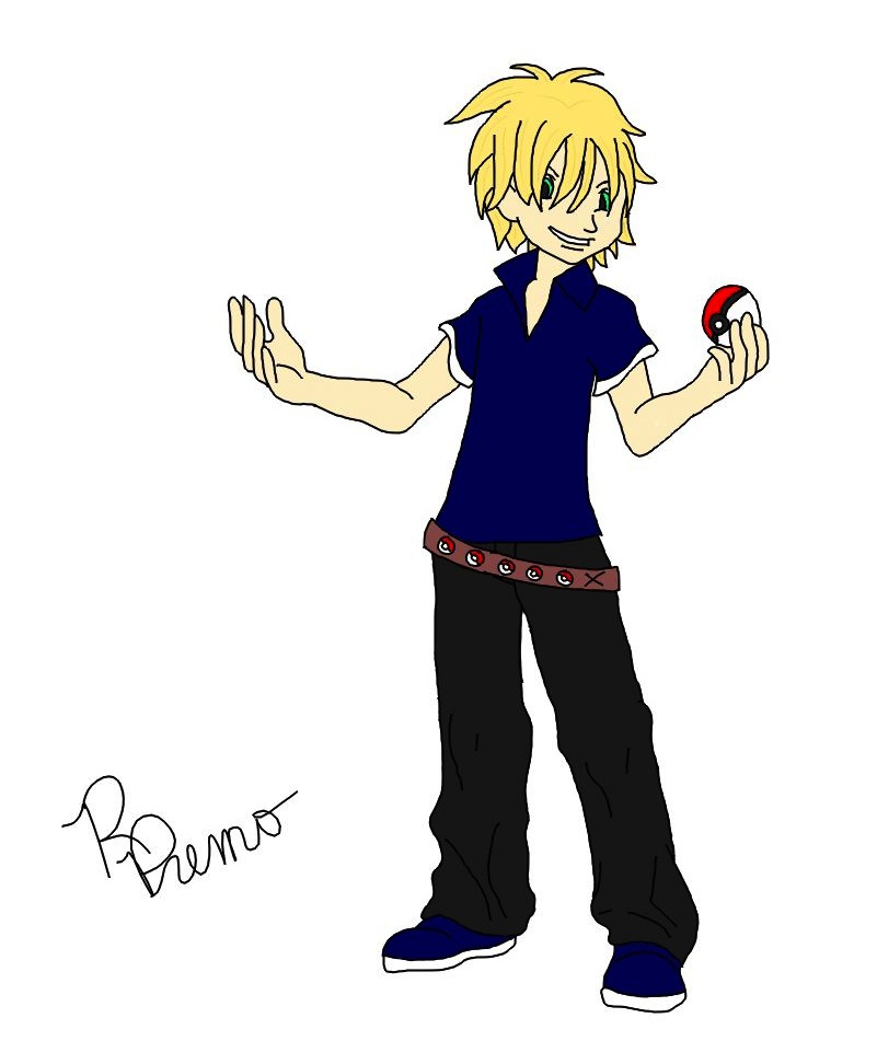 Another Male Pokemon OC Character