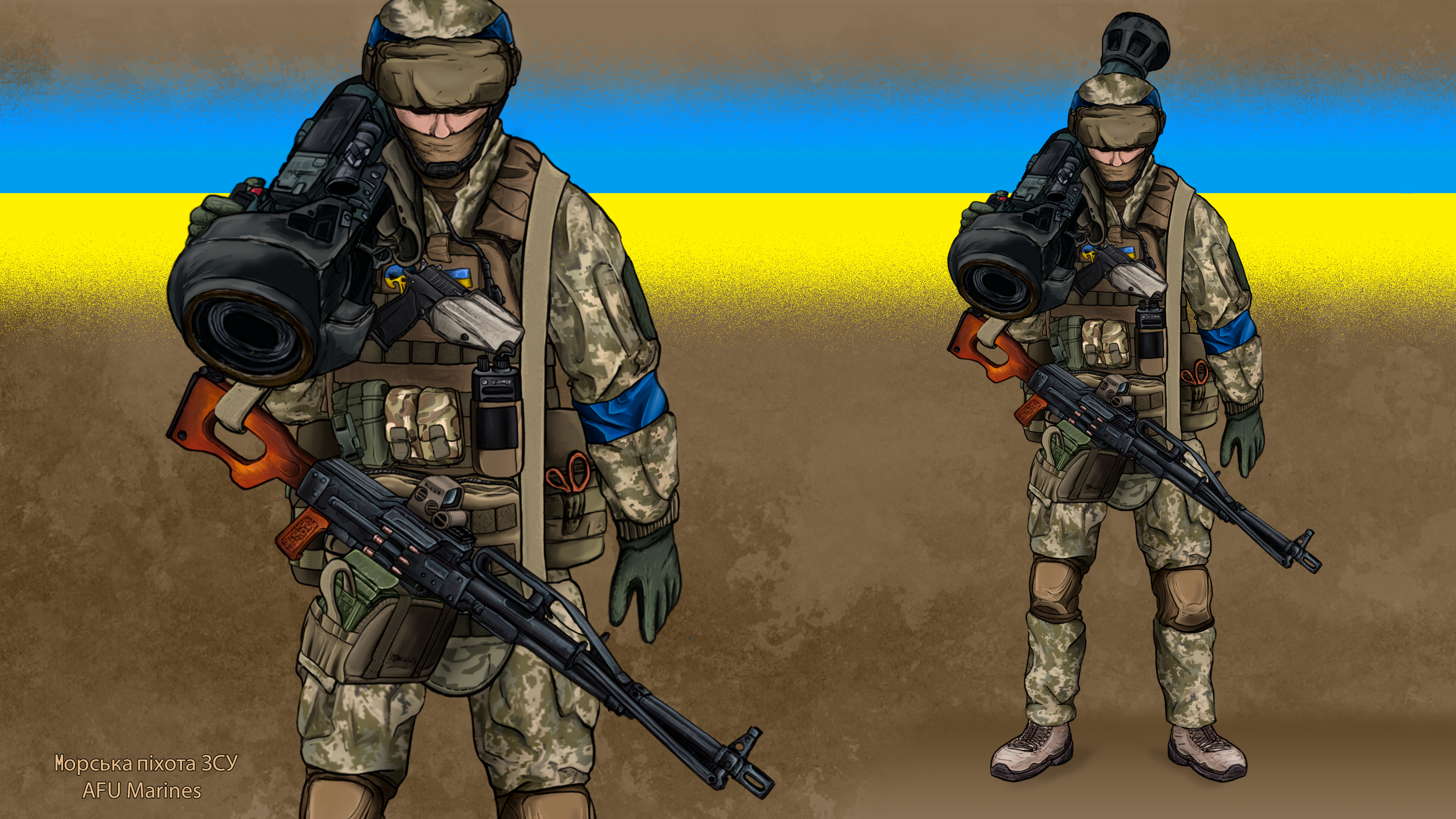 BF4 RU Assault class (color) by TChenArt on DeviantArt