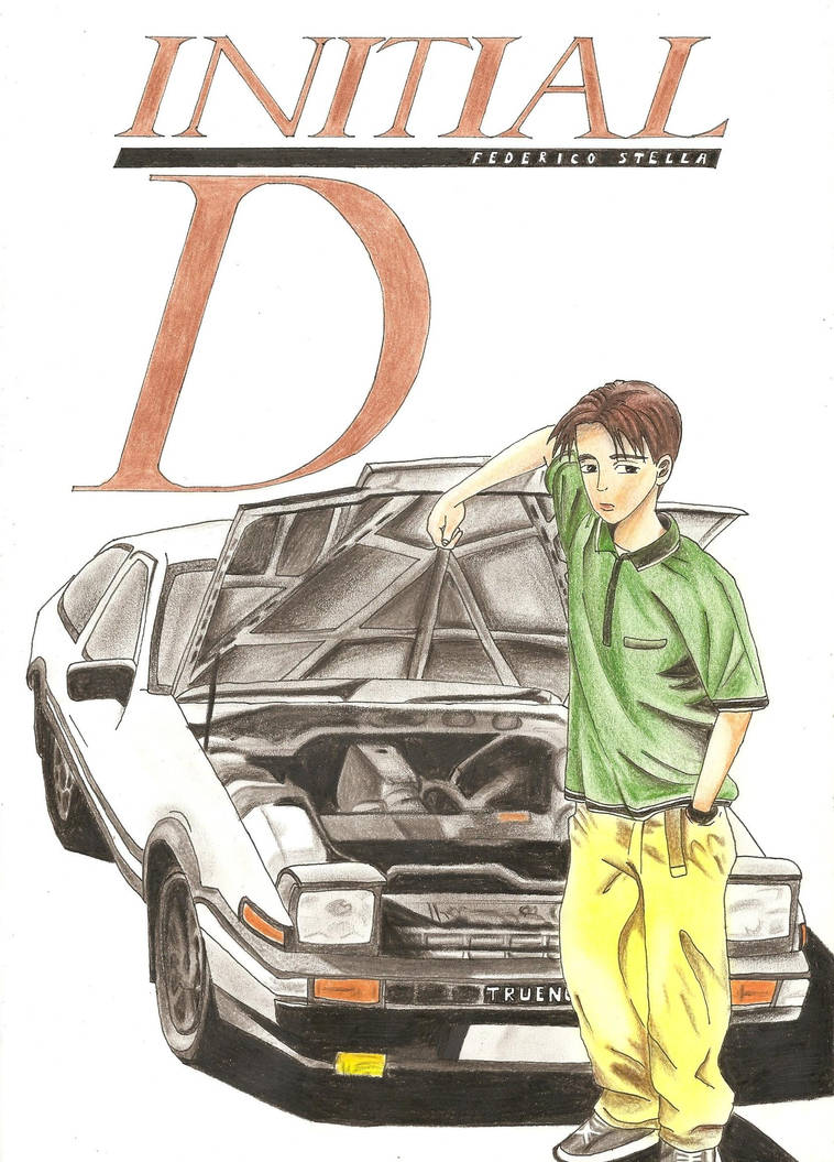 Initial D Second Stage Cover By Fedeaster On Deviantart Initial D Second Stage Cover By Fedeaster On Deviantart