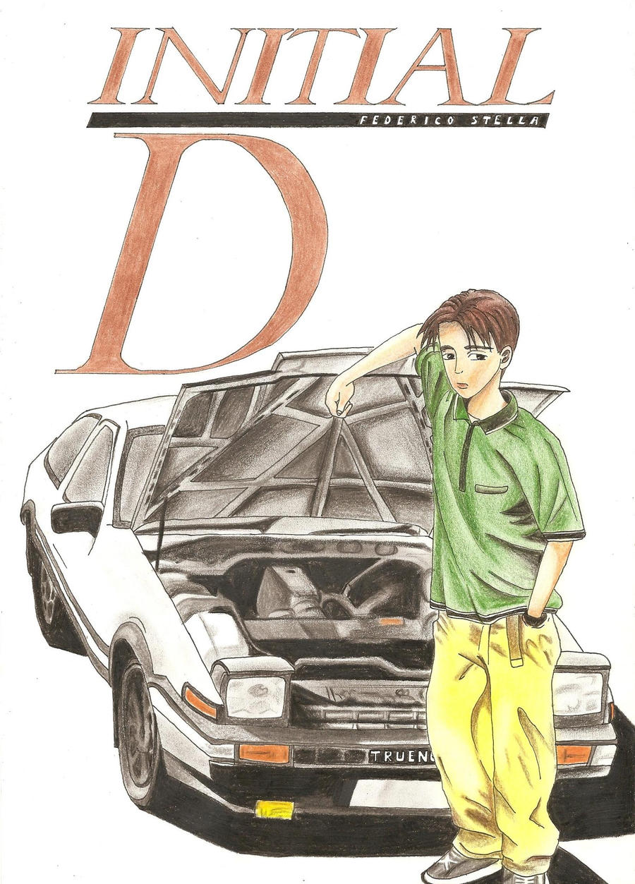 Initial D Second Stage Cover By Fedeaster On Deviantart Initial D Second Stage Cover By Fedeaster On Deviantart