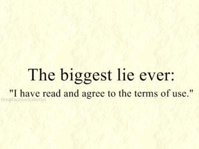 The Biggest Lie Ever