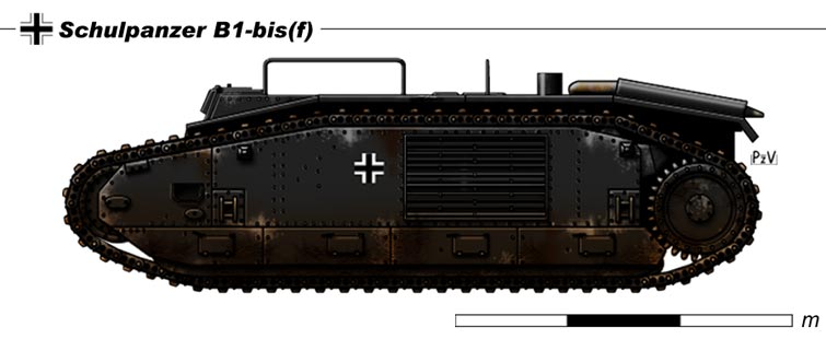 Schulpanzer B1 bis f