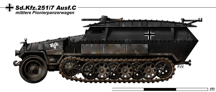 Sd.Kfz.251.7 Ausf.C