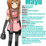 OC- Mayuko character sheet