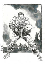 Sgt Fury, inktober sketch