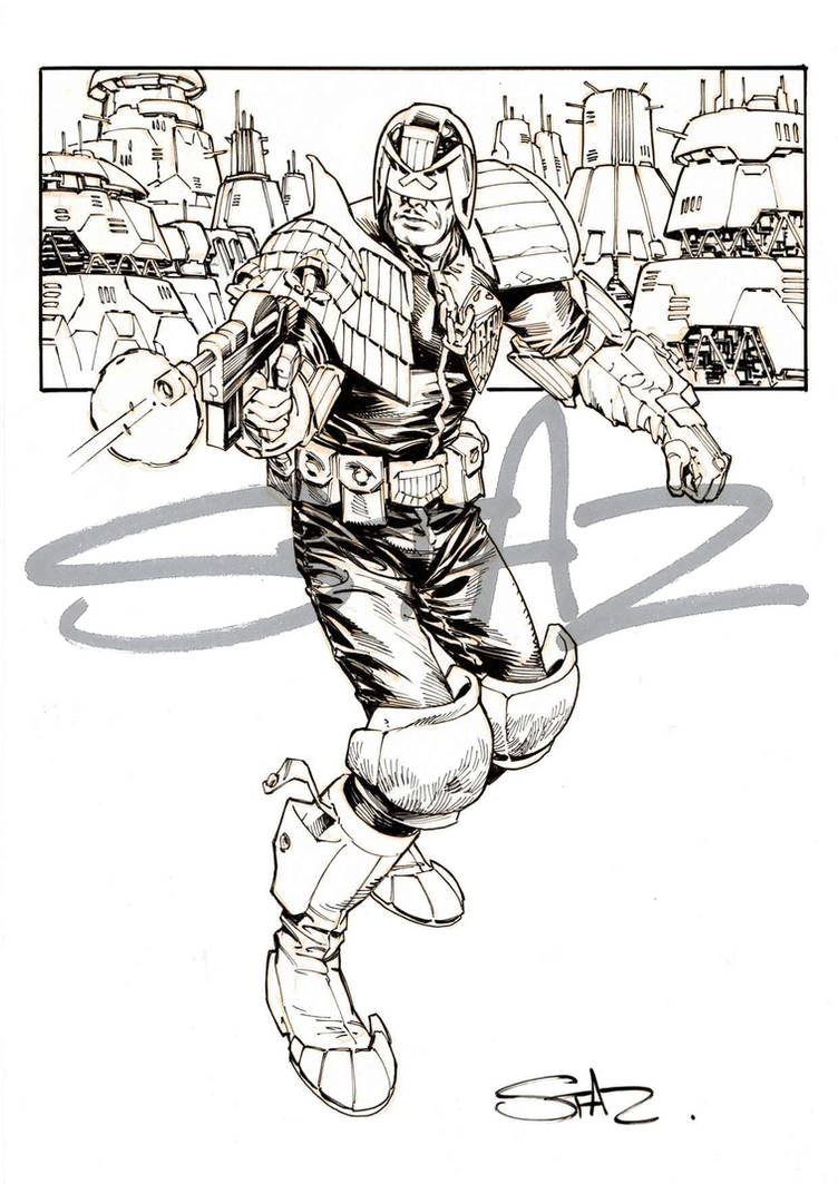Judge Dredd By StazJohnson On DeviantArt