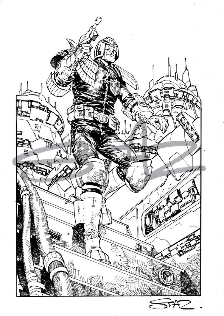 Judge Dredd By StazJohnson On DeviantArt