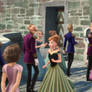 Rapunzel and Flynn in Frozen