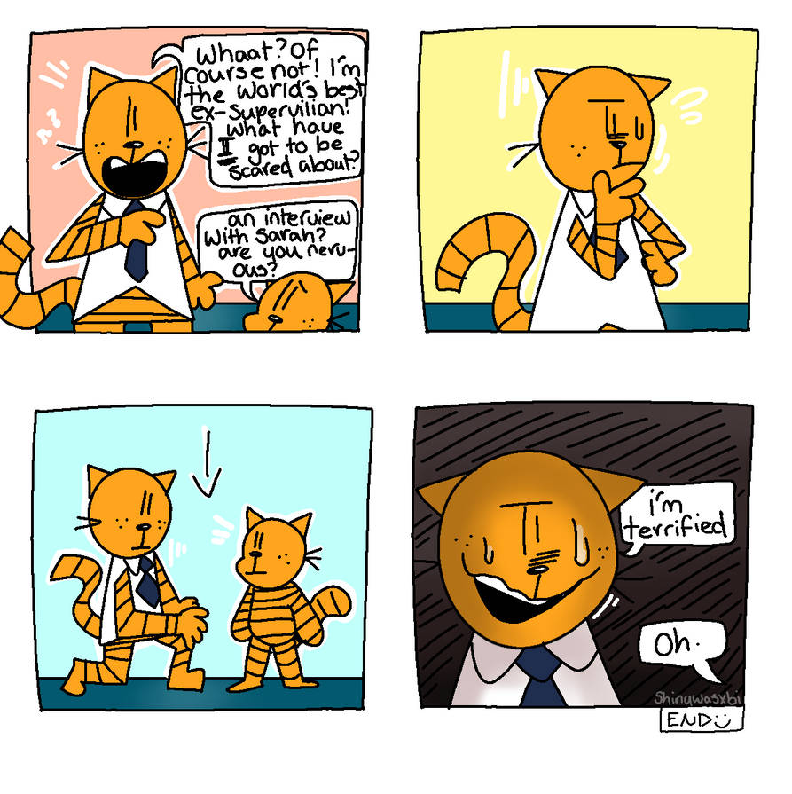 a comic with petey in a suit by shinywasabi on DeviantArt