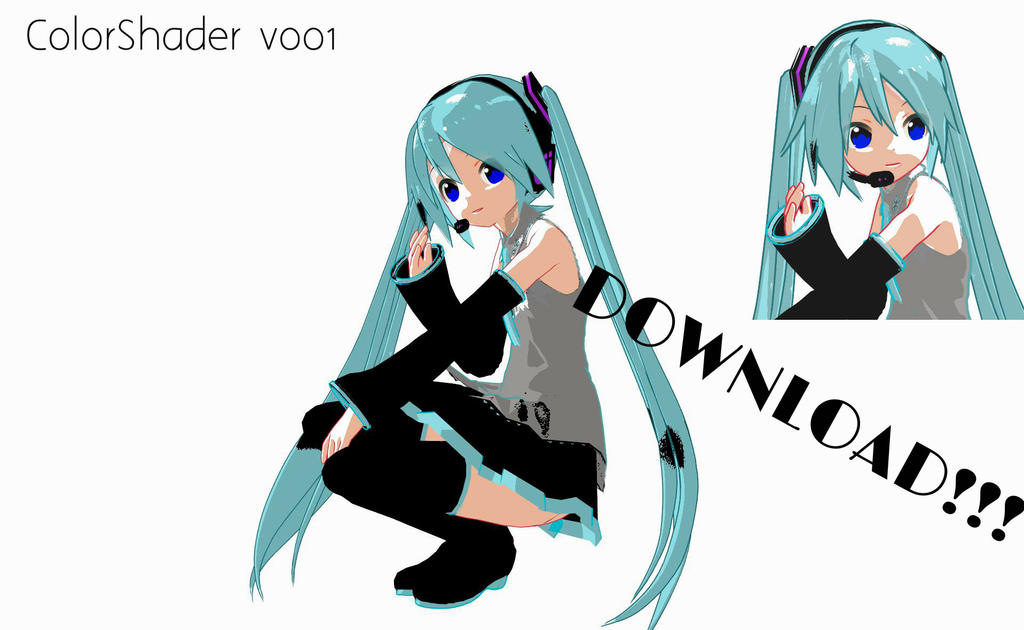 Color Code Mmd MMD ColorShader DOWNLOAD!! by elzania43 on DeviantArt