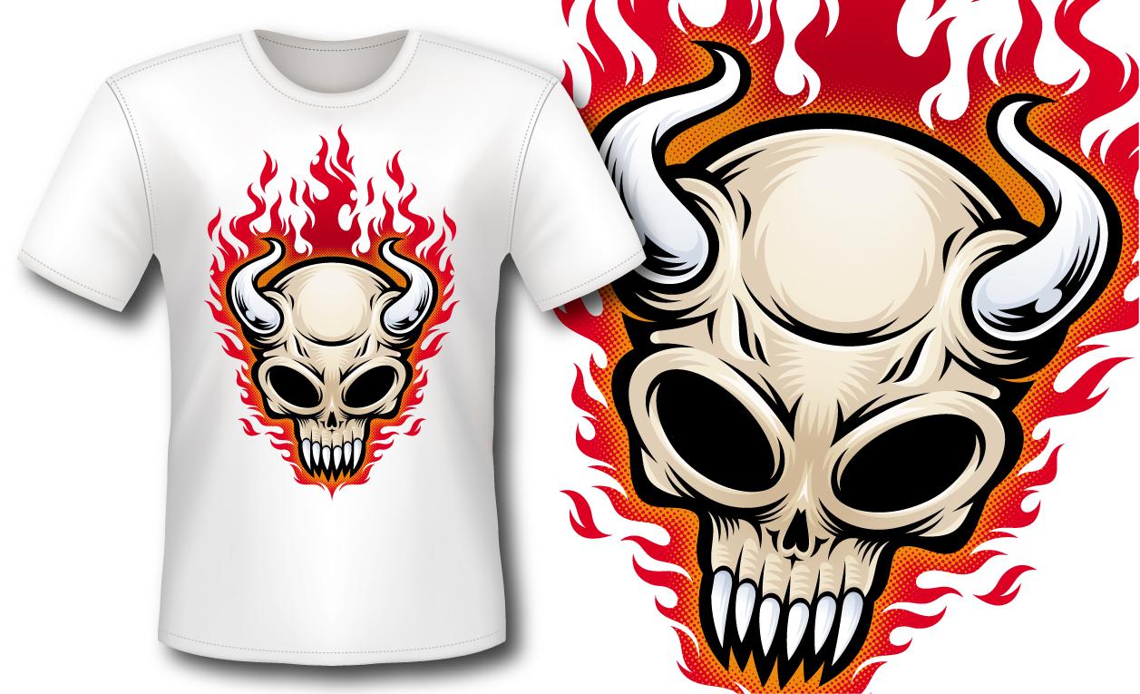 Camiseta Skull