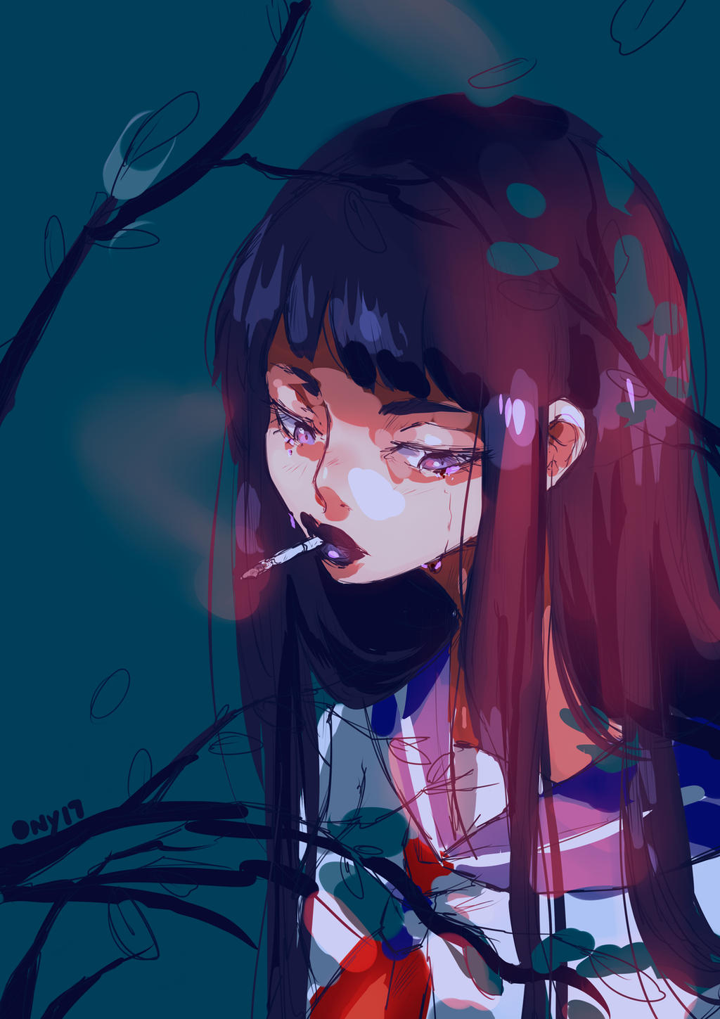 Crying girl