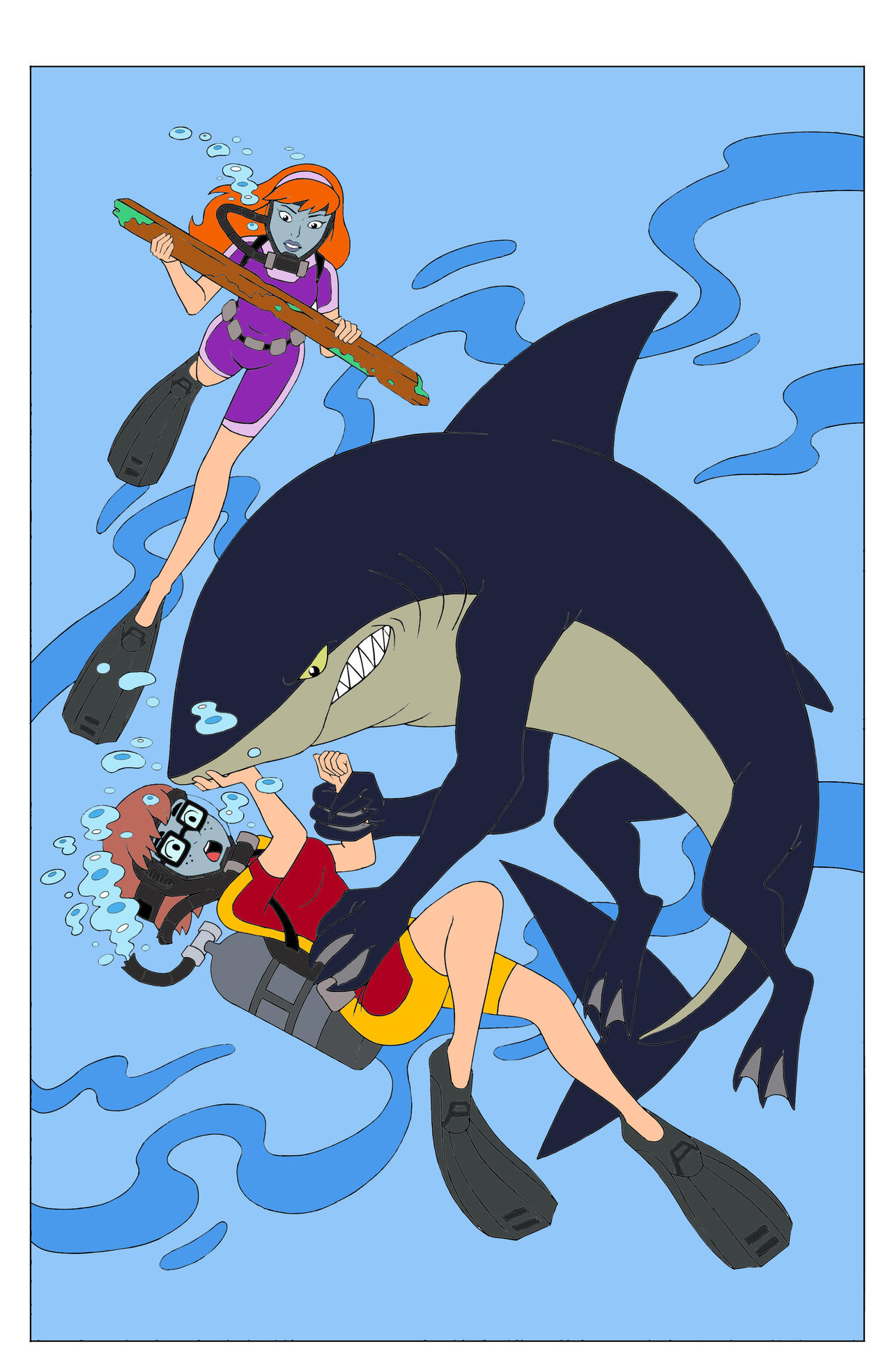 Sharp Attack (Color) by bayfan15 on DeviantArt