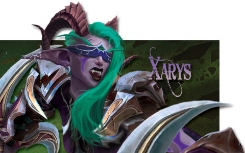 Xarys TwitchTV Chat Cover Overlay: 2021