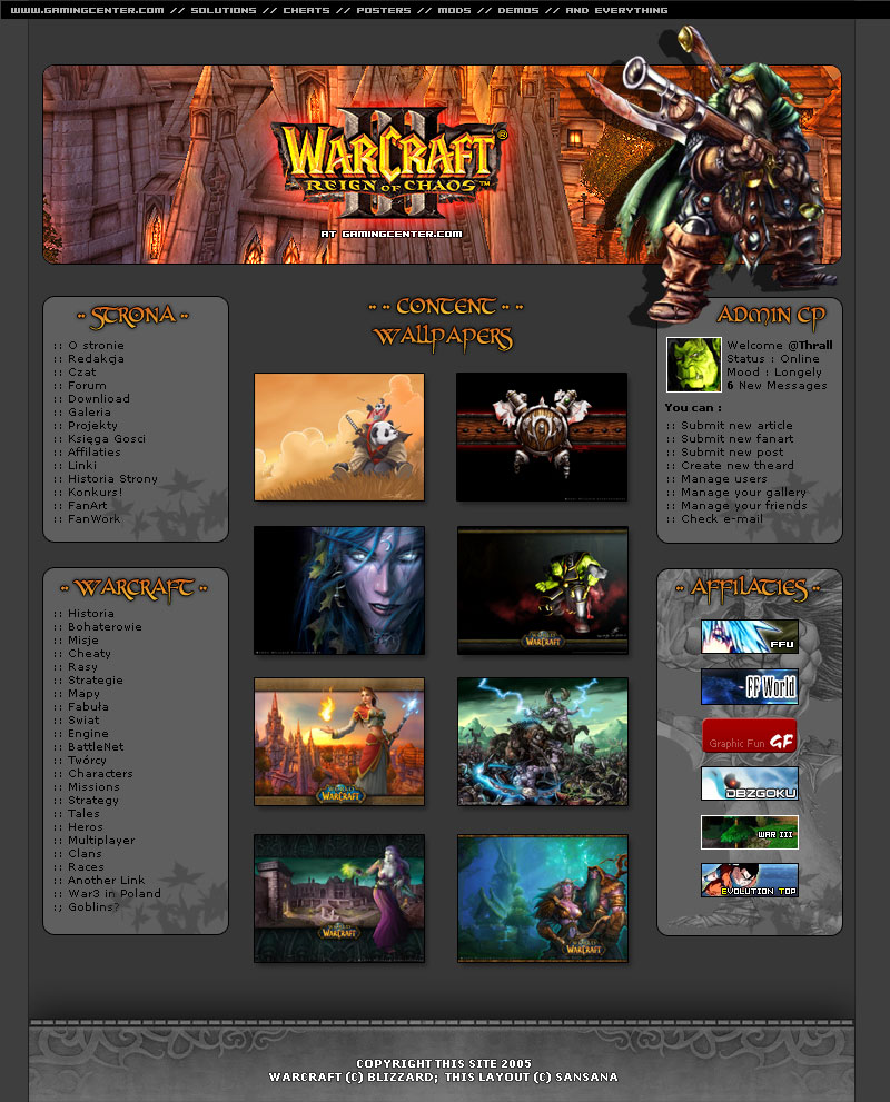 Warcraft III Site