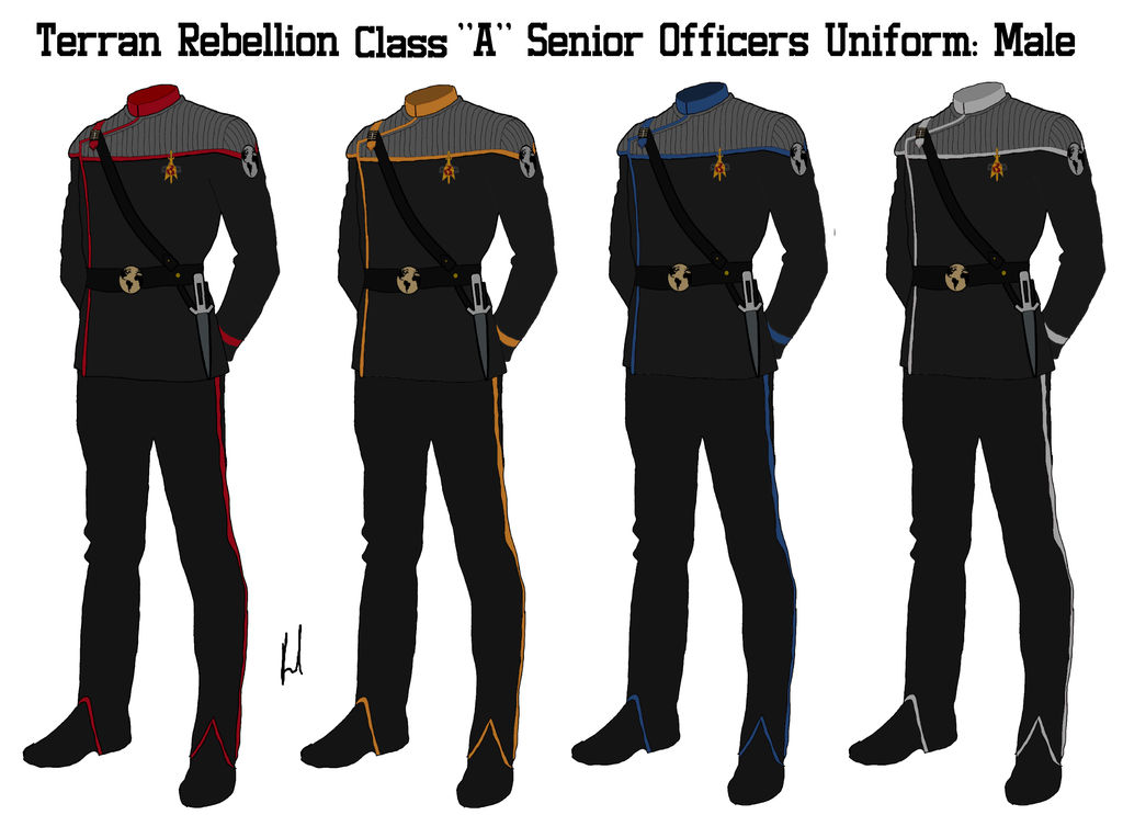 Terran Rebellion Senior Officers Class A Uniform by docwinter on DeviantArt