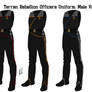 Terran Rebellion Officers Uniform Variant 1 Male