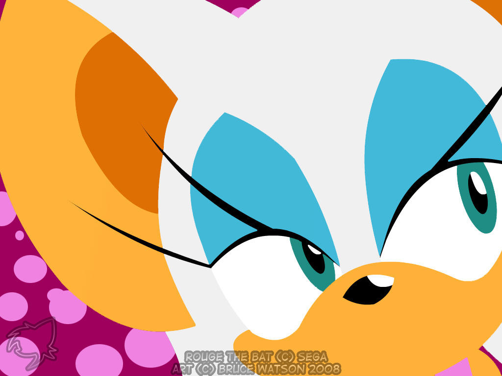 Rouge Vector Wallpaper by Trowelhands on DeviantArt
