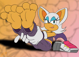COMMISSION: Rouge Toes