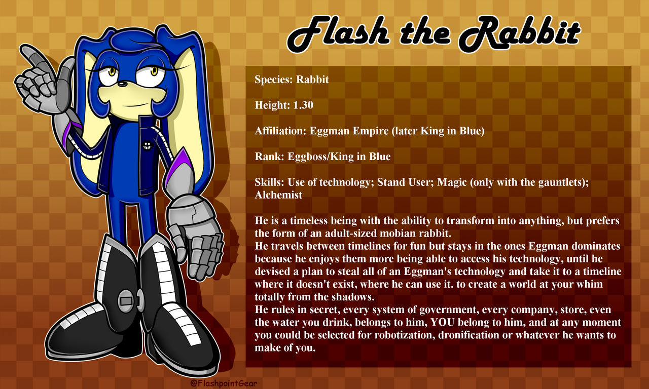 Flash the Rabbit info by FlashpointGear on DeviantArt