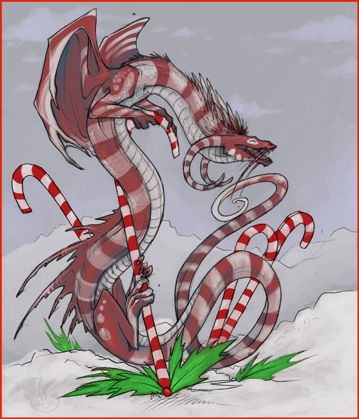 CandyCane Dragon