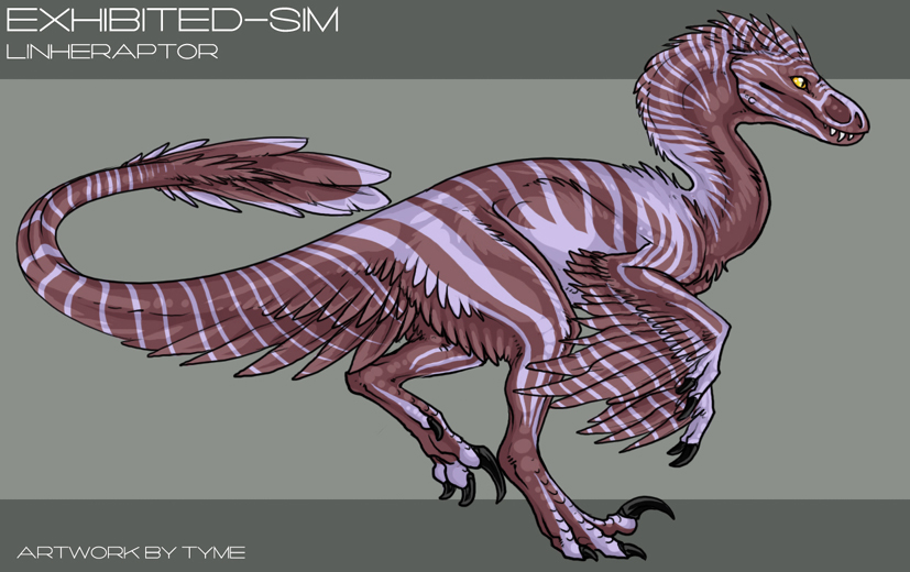 Exhibited: Linheraptor by zilowar on DeviantArt