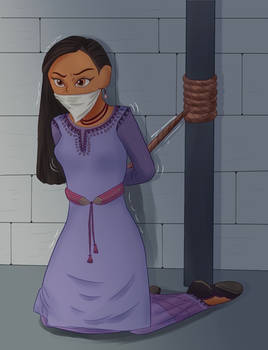 Princess Asha captured
