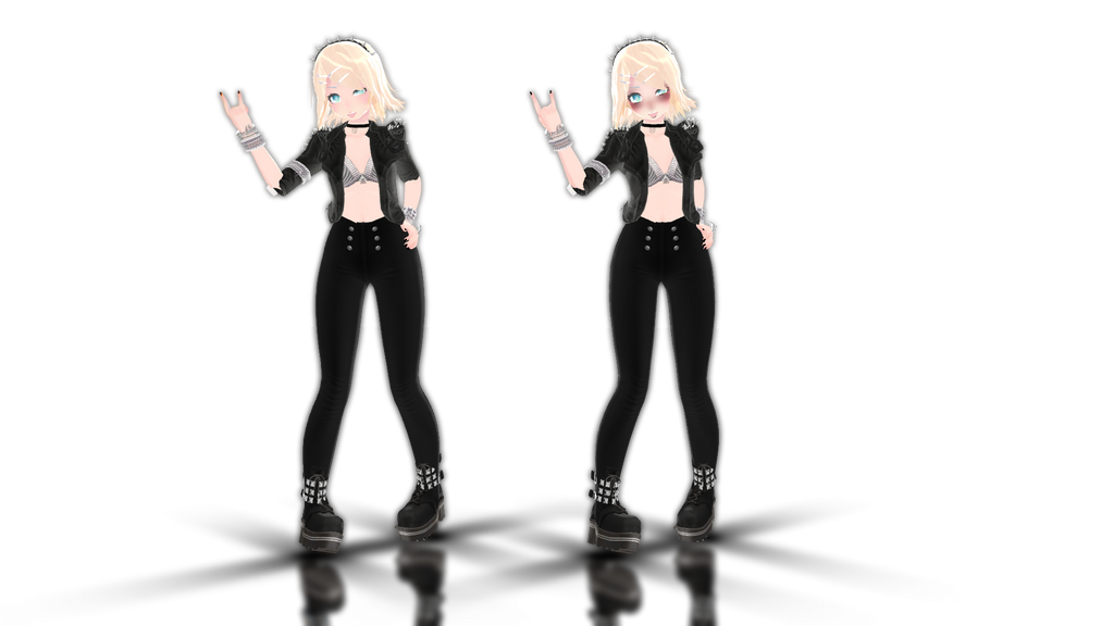 MMD Punk Rin by WendlyChan on DeviantArt