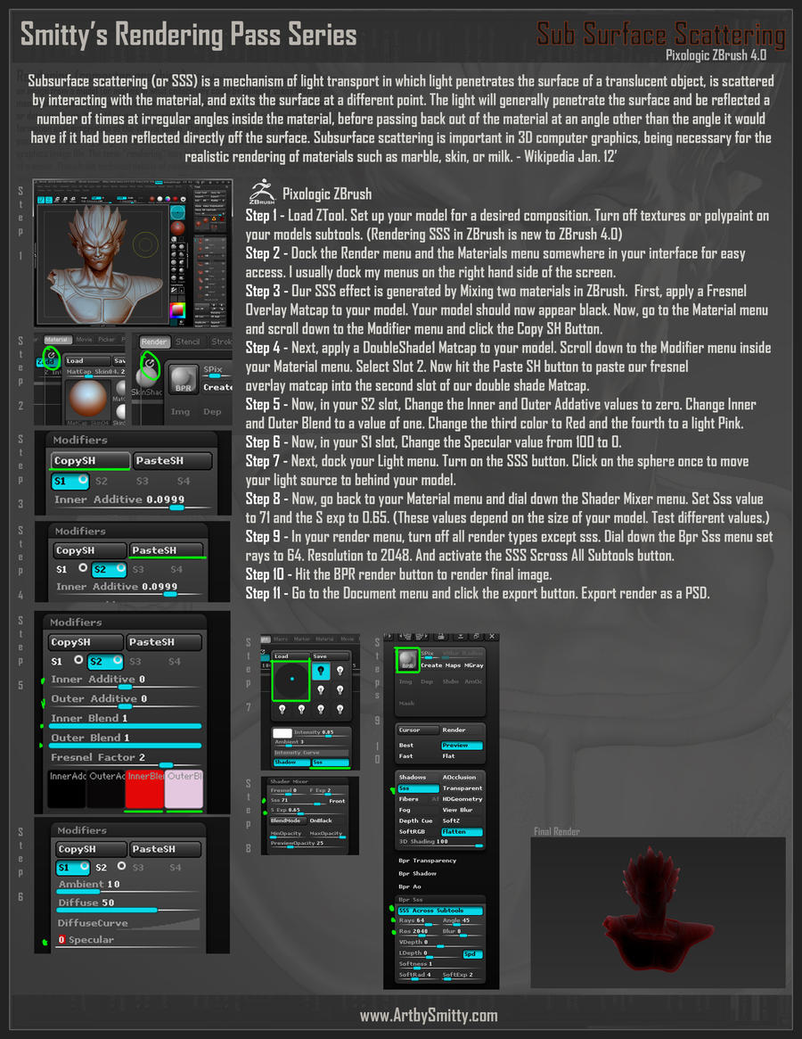 Rendering Tutorial - SSS 1 by Art-by-Smitty on DeviantArt