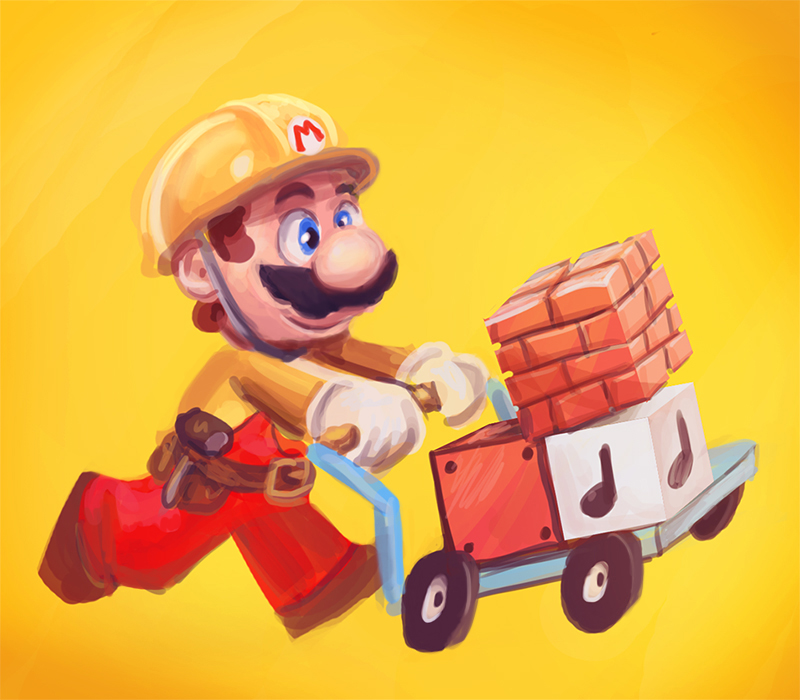 Super Mario Maker - Warm Up