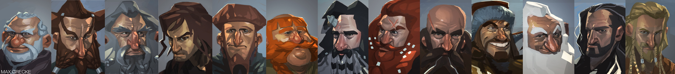 THE HOBBIT: all 13 dwarves