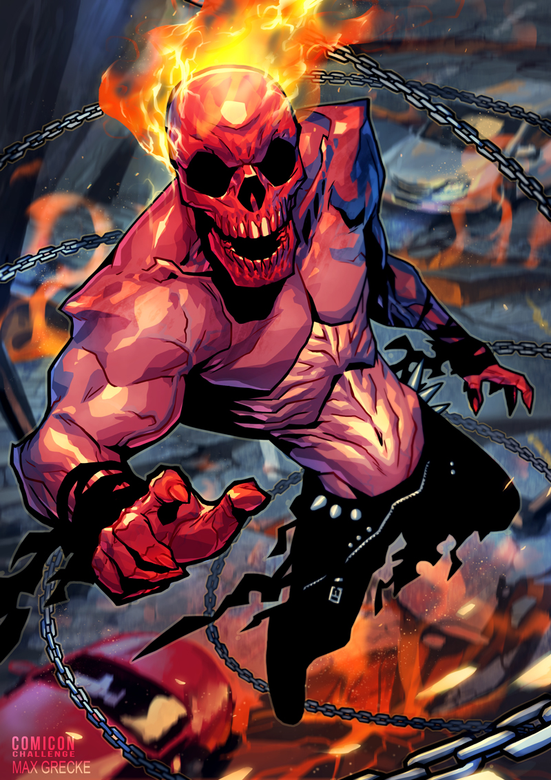 Ghost Rider Comicon Challenge by MaxGrecke on DeviantArt