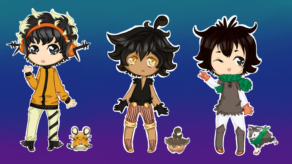 Pokemon Gijinka Adopts [CLOSED]