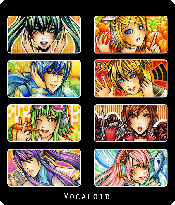 Vocaloid stickers