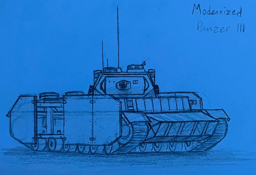 MODERNIZED PANZER 3 I GUESS by le-sandwhich on DeviantArt