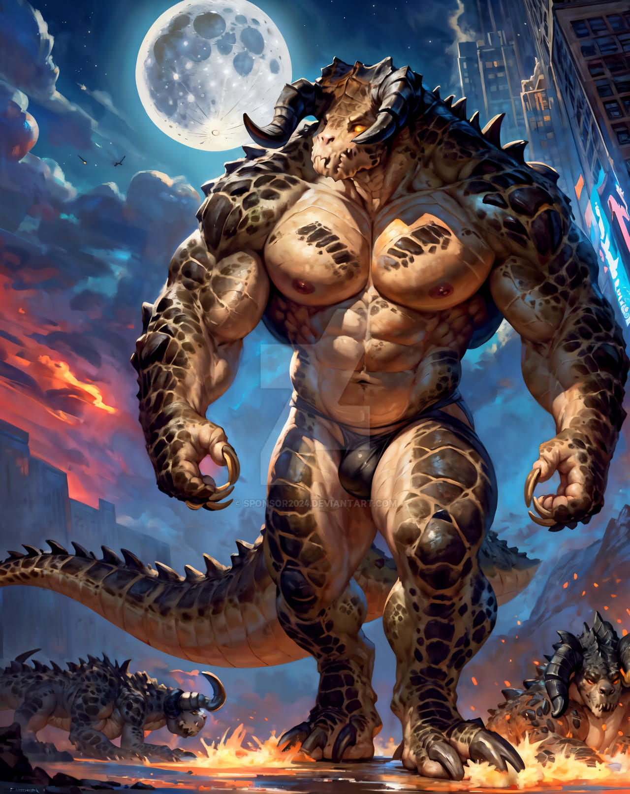 Deathclaw Inflation Deviantart Deathclaw 03 by sponsor2024 on DeviantArt