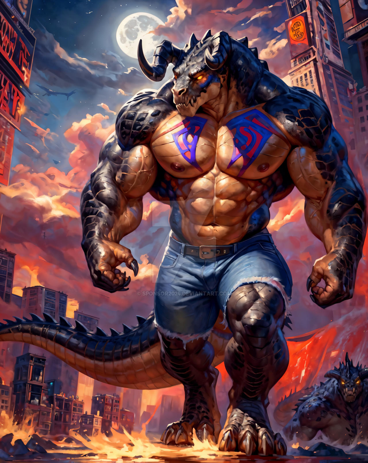 Deathclaw Inflation Deviantart Deathclaw 06 by sponsor2024 on DeviantArt