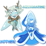 [CLOSED] Gem Adopts: Sapphire and Aquamarine