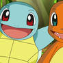 Charmander and Squirtle