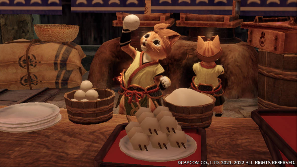 Dango Bird Monster hunter rise Dango cat by zoruagalaxy on DeviantArt