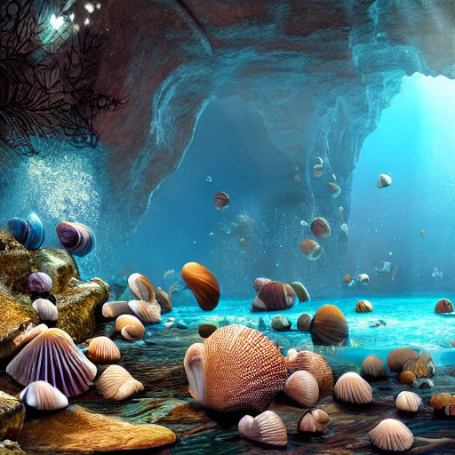 Shells of the sea by zoruagalaxy on DeviantArt