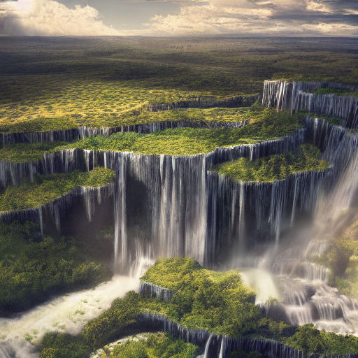 Rock falls by zoruagalaxy on DeviantArt