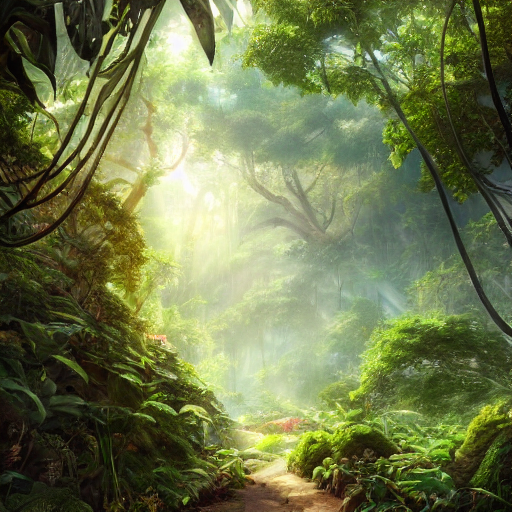 Jungle road by zoruagalaxy on DeviantArt