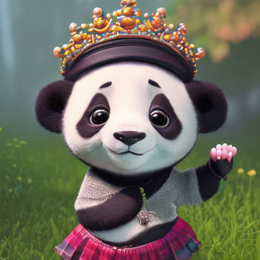 Princess panda by zoruagalaxy on DeviantArt