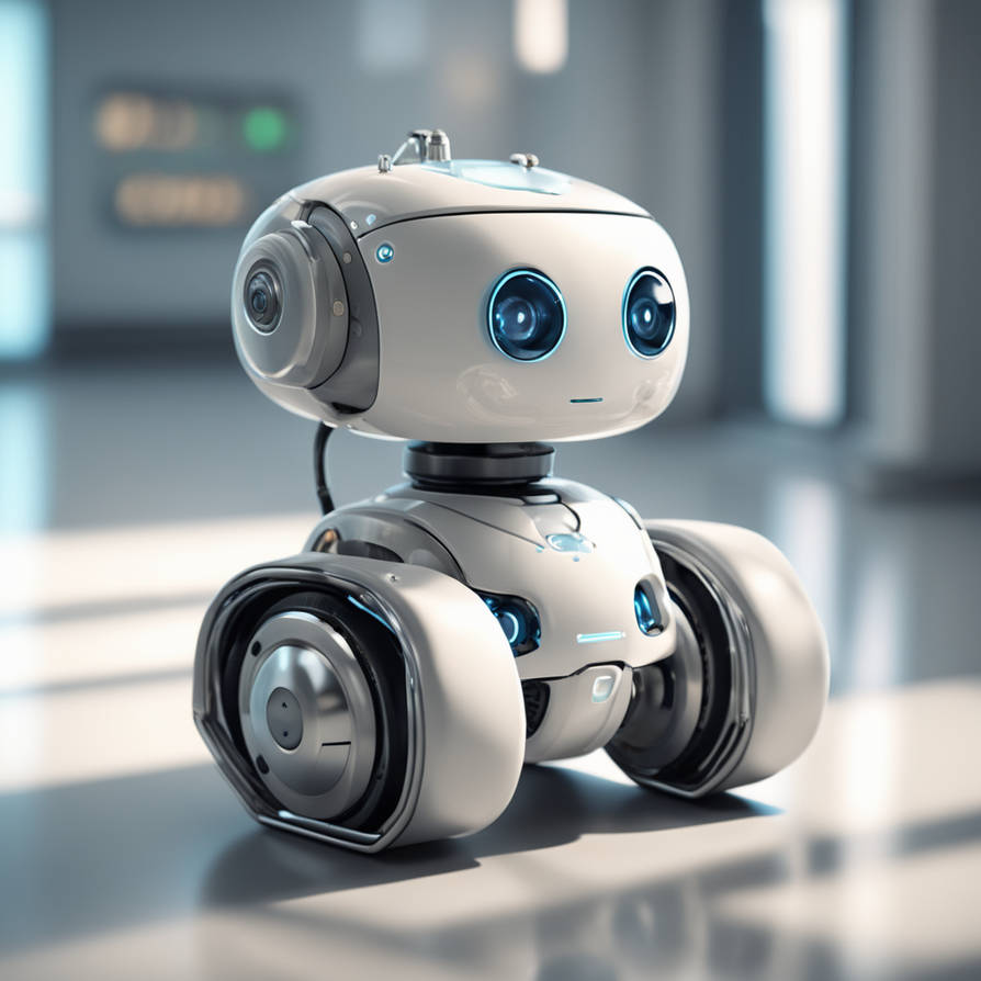 A Mini Bot Two wheeled Minibot by zoruagalaxy on DeviantArt