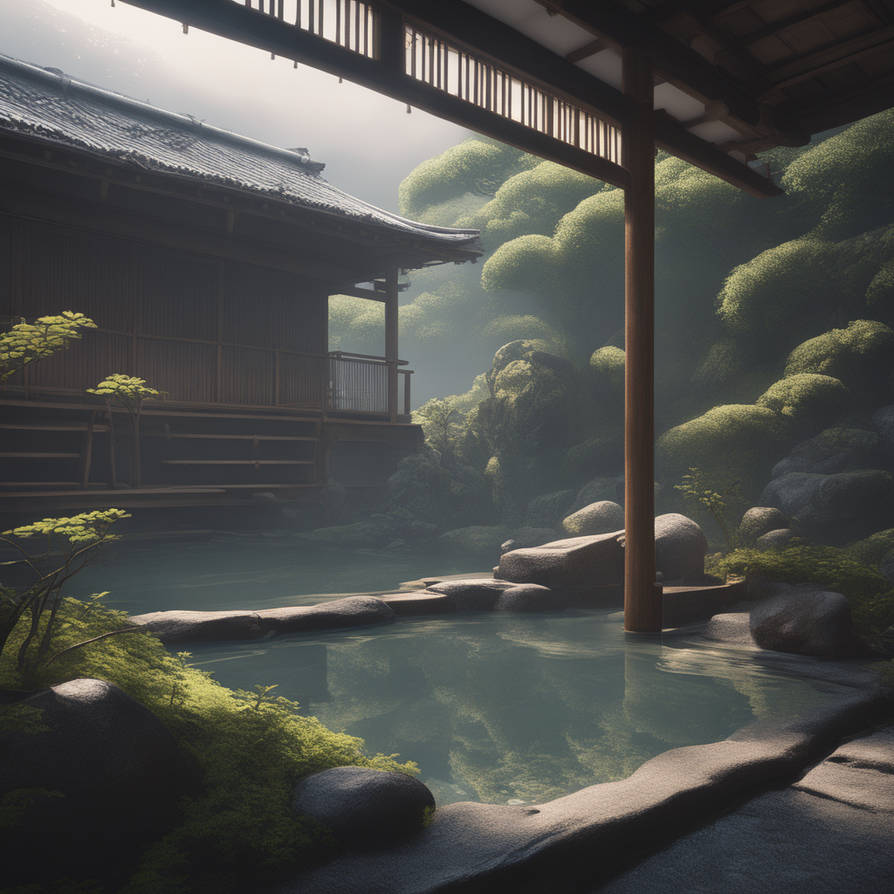 Hot Spring by zoruagalaxy on DeviantArt