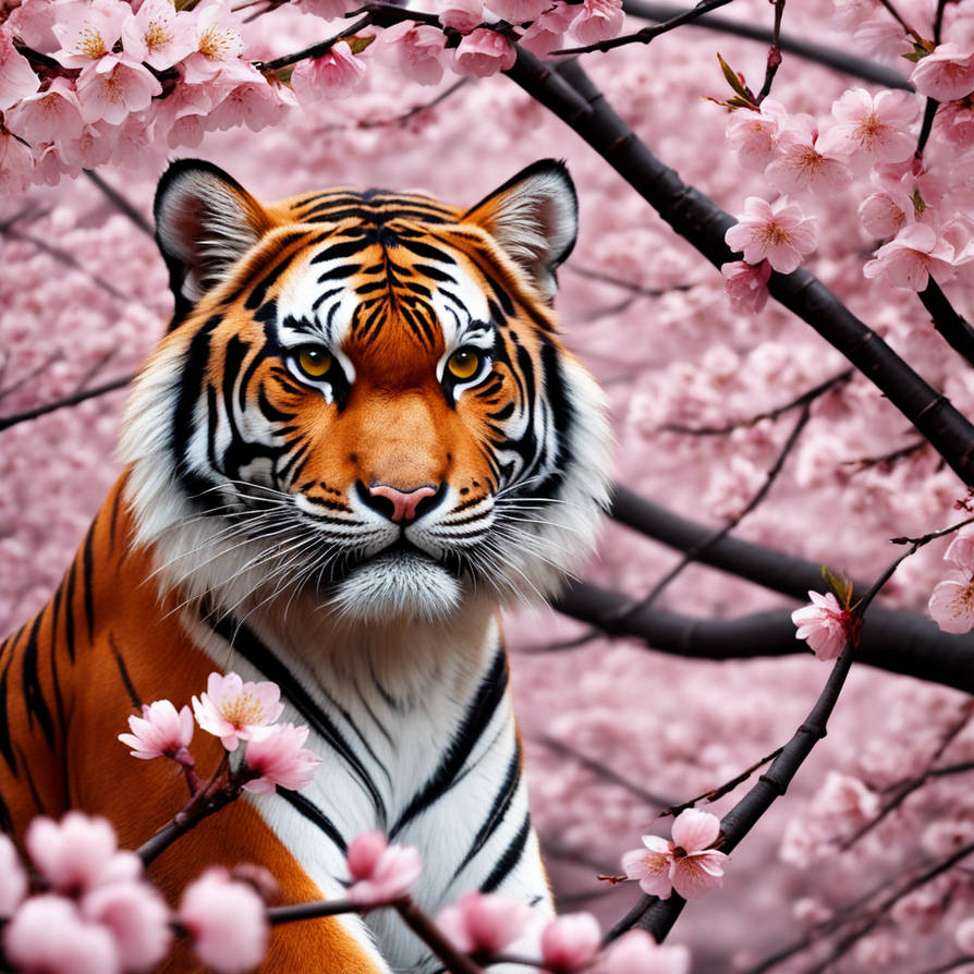 Java Peach Tree Tiger Cherry Tiger Tree by zoruagalaxy on DeviantArt