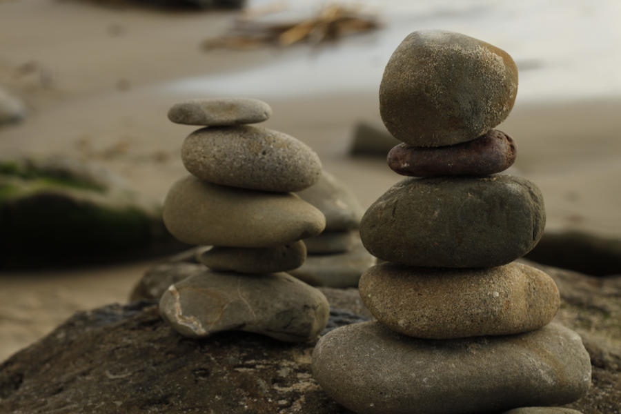 Balancng Rocks Rock Balancing by KaleleAloha on DeviantArt
