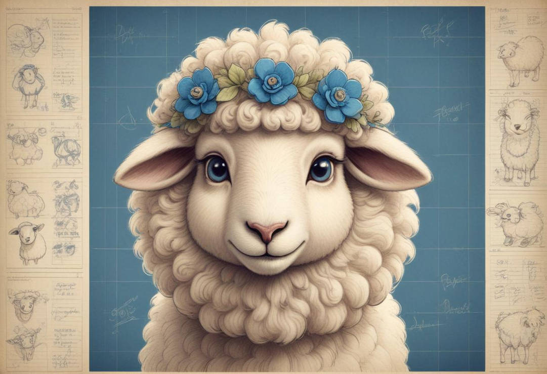Deviantart Characters Sheep CHARACTER SHEEP by NeverEndingFable on DeviantArt