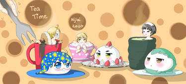 tea time in hetalia usUkJp